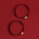 Natural Hetian Jade Gold Beads Protection Luck Bracelet Anklet Natural Hetian Jade Gold Beads Protection Luck Bracelet Anklet