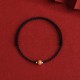Natural Peach Wood Bead Luck Bracelet Anklet Natural Peach Wood Bead Luck Bracelet Anklet