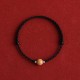 Natural Peach Wood Bead Luck Bracelet Anklet Natural Peach Wood Bead Luck Bracelet Anklet