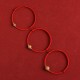 Natural Peach Wood Bead Luck Bracelet Anklet Natural Peach Wood Bead Luck Bracelet Anklet