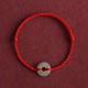 Natural Hetian Jade Peace Buckle Protection Bracelet Anklet Natural Hetian Jade Peace Buckle Protection Bracelet Anklet