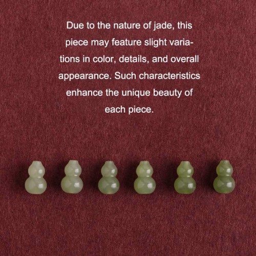 Natural Hetian Jade Gourd Protection Bracelet Anklet Natural Hetian Jade Gourd Protection Bracelet Anklet