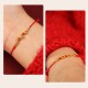 999 Gold Year of the Snake Luck Strength Bracelet Anklet 999 Gold Year of the Snake Luck Strength Bracelet Anklet