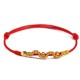 999 Gold Year of the Snake Luck Strength Bracelet Anklet 999 Gold Year of the Snake Luck Strength Bracelet Anklet