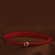 999 Gold Small Peace Buckle Red String Protection Anklet 999 Gold Small Peace Buckle Red String Protection Anklet