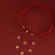 999 Gold Lucky Beads Protection Luck Bracelet Anklet 999 Gold Lucky Beads Protection Luck Bracelet Anklet