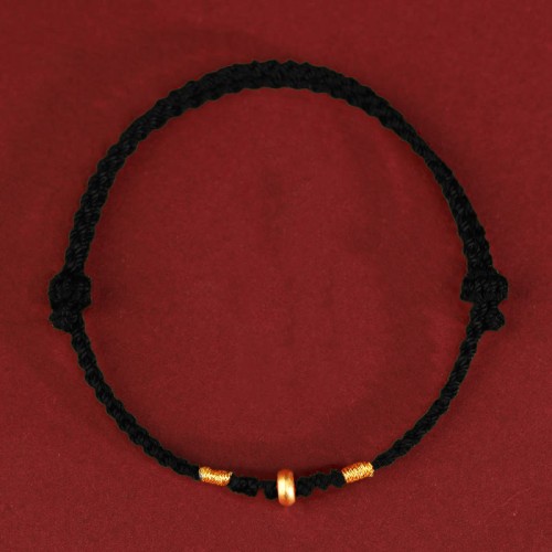 999 Gold Lucky Beads Protection Luck Bracelet Anklet 999 Gold Lucky Beads Protection Luck Bracelet Anklet