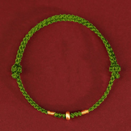 999 Gold Lucky Beads Protection Luck Bracelet Anklet 999 Gold Lucky Beads Protection Luck Bracelet Anklet