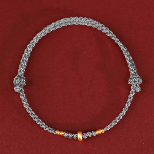 999 Gold Lucky Beads Protection Luck Bracelet Anklet 999 Gold Lucky Beads Protection Luck Bracelet Anklet