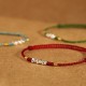 925 Sterling Silver Ultra-Thin Braided Luck Protection Anklet 925 Sterling Silver Ultra-Thin Braided Luck Protection Anklet