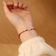 925 Sterling Silver Ultra-Thin Braided Luck Protection Anklet 925 Sterling Silver Ultra-Thin Braided Luck Protection Anklet