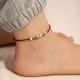 Red String 999 Sterling Silver Year of the Snake Anklet Red String 999 Sterling Silver Year of the Snake Anklet
