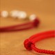 Red String 999 Sterling Silver Year of the Snake Anklet Red String 999 Sterling Silver Year of the Snake Anklet