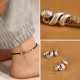 Red String 999 Sterling Silver Year of the Snake Anklet Red String 999 Sterling Silver Year of the Snake Anklet