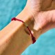 925 Sterling Silver Lucky Golden Bead Bracelet Anklet 925 Sterling Silver Lucky Golden Bead Bracelet Anklet