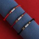 Handmade 925 Sterling Silver Everything Goes Well Protection Bracelet Anklet