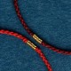 925 Sterling Silver Golden Bead Braided Bracelet Anklet 925 Sterling Silver Golden Bead Braided Bracelet Anklet