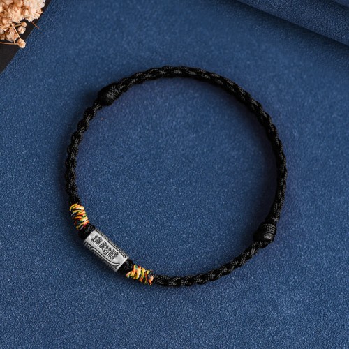 Handmade 925 Sterling Silver Everything Goes Well Protection Bracelet Anklet