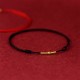 925 Sterling Silver Golden Bead Protection Bracelet Anklet 925 Sterling Silver Golden Bead Protection Bracelet Anklet