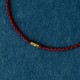 925 Sterling Silver Golden Bead Braided Bracelet Anklet 925 Sterling Silver Golden Bead Braided Bracelet Anklet
