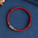 Handmade 925 Sterling Silver Everything Goes Well Protection Bracelet Anklet