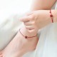 Natural Cinnabar Four Leaf Clover Blessing Bracelet Anklet Natural Cinnabar Four Leaf Clover Blessing Bracelet Anklet