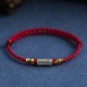 Handmade 925 Sterling Silver Everything Goes Well Protection Bracelet Anklet