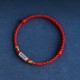 Handmade 925 Sterling Silver Everything Goes Well Protection Bracelet Anklet