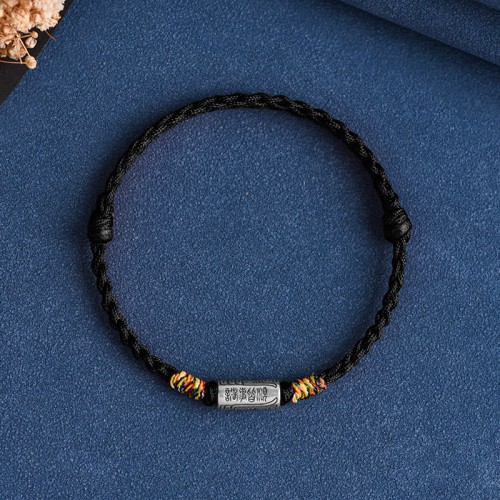 Handmade 925 Sterling Silver Everything Goes Well Protection Bracelet Anklet