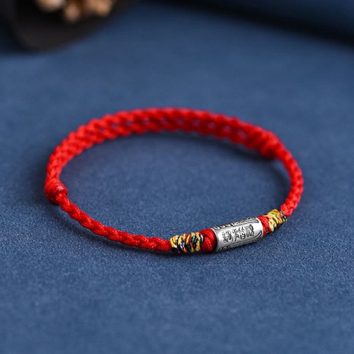 Handmade 925 Sterling Silver Everything Goes Well Protection Bracelet Anklet