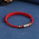 Handmade 925 Sterling Silver Everything Goes Well Protection Bracelet Anklet