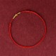 925 Sterling Silver Golden Bead Protection Bracelet Anklet 925 Sterling Silver Golden Bead Protection Bracelet Anklet