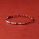 925 Sterling Silver Koi Fish Colorful String Bracelet Anklet 925 Sterling Silver Koi Fish Colorful String Bracelet Anklet