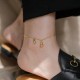 18k Gold Lucky Gourd Wealth Buckle Anklet 18k Gold Lucky Gourd Wealth Buckle Anklet