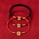 Copper Coin Strength Braided Bracelet Anklet Copper Coin Strength Braided Bracelet Anklet