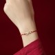 925 Sterling Silver Endless Knot Protection Luck Anklet 925 Sterling Silver Endless Knot Protection Luck Anklet