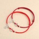 925 Sterling Silver Auspicious Clouds Peace Buckle Bracelet Anklet 925 Sterling Silver Auspicious Clouds Peace Buckle Bracelet Anklet