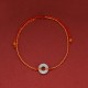 Round Peace Buckle Jade Luck Abundance Bracelet Anklet Round Peace Buckle Jade Luck Abundance Bracelet Anklet