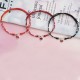 Love Heart Infinity Symbol Braided Anklet Love Heart Infinity Symbol Braided Anklet