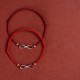 925 Sterling Silver Endless Knot Protection Luck Anklet 925 Sterling Silver Endless Knot Protection Luck Anklet