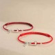 925 Sterling Silver Auspicious Clouds Peace Buckle Bracelet Anklet 925 Sterling Silver Auspicious Clouds Peace Buckle Bracelet Anklet