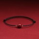 Natural Lucky Cinnabar Bead Blessing Bracelet Anklet Natural Lucky Cinnabar Bead Blessing Bracelet Anklet