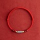 925 Sterling Silver Koi Fish Cinnabar Wealth Bracelet Anklet 925 Sterling Silver Koi Fish Cinnabar Wealth Bracelet Anklet