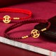 Copper Coin Strength Braided Bracelet Anklet Copper Coin Strength Braided Bracelet Anklet