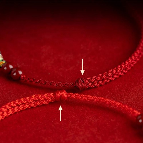 925 Sterling Silver Koi Fish Cinnabar Wealth Bracelet Anklet 925 Sterling Silver Koi Fish Cinnabar Wealth Bracelet Anklet