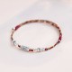 925 Sterling Silver Koi Fish Colorful String Bracelet Anklet 925 Sterling Silver Koi Fish Colorful String Bracelet Anklet
