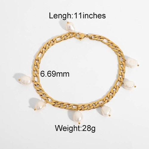 Pearl Happiness Wealth Anklet Pearl Happiness Wealth Anklet