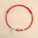 925 Sterling Silver Auspicious Clouds Peace Buckle Bracelet Anklet 925 Sterling Silver Auspicious Clouds Peace Buckle Bracelet Anklet