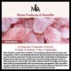 Natural Amethyst Rose Quartz Lucky Healing Anklet Natural Amethyst Rose Quartz Lucky Healing Anklet