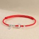 925 Sterling Silver Auspicious Clouds Peace Buckle Bracelet Anklet 925 Sterling Silver Auspicious Clouds Peace Buckle Bracelet Anklet